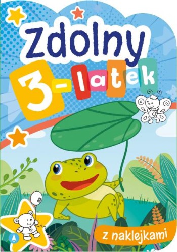 Zdolny 3-latek z naklejkami Ćwiczenia