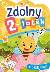 Zdolny 2-latek z naklejkami Ćwiczenia