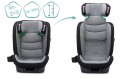 Fotelik samochodowy Eli Pro Isofix i-size Grey Fillikid