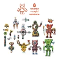 Puzzle kreatywne CzuCzu Robot Lab 63 el.