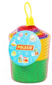 Piramidka z Kubeczków do Układania 10 el. Polesie 