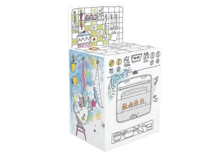 Kolorowanka 3D do składania XXL - Kuchnia 4l+ MONUMI