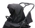 Wózek bliźniaczy twin pram fill Duo Black Melange Fillikid