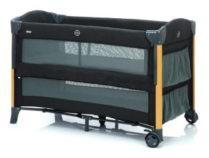 Łóżeczko turystyczne Wood Cadiz Grey melanż Fillikid 