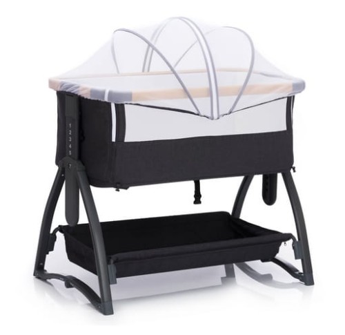 Łóżeczko dostawne Scandic Grey melange Fillikid