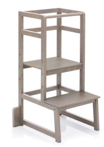 Drewniany pomocnik kuchenny dla dzieci Grey Fillikid