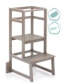 Drewniany pomocnik kuchenny dla dzieci Grey Fillikid