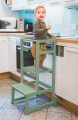 Drewniany pomocnik kuchenny dla dzieci Green Fillikid