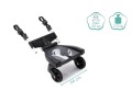 Dostawka do wózka Filliboard 180° black/grey Fillikid