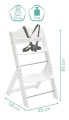 Krzesełko do karmienia Max White Fillikid