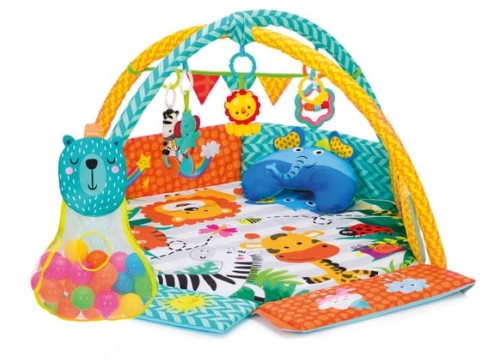 Mata Edukacyjna do zabawy z piłeczkami Fillikid