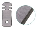 Oddychająca antypotowa wkładka do wózka grey Fillikid