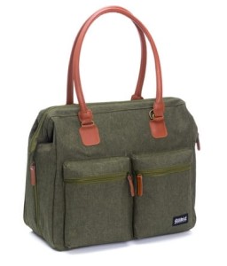 Torba na pieluchy Oxford dark green melanż Fillikid