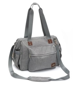 Torba na pieluchy Korfu light grey melanż Fillikid  