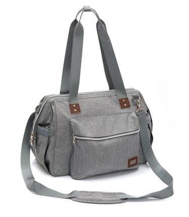 Torba na pieluchy Korfu light grey melanż Fillikid
