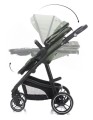 Wózek 3w1 Jaguar green melanż FilliKid