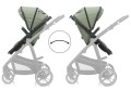 Wózek 3w1 Jaguar green melanż FilliKid