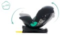 Fotelik samochodowy Luca 360° black/grey Fillikid