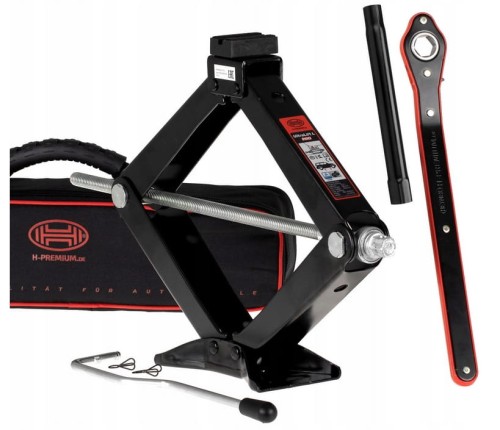 Podnośnik Premium HEYNER TRAPEZOWY Black Edition 2,0 T