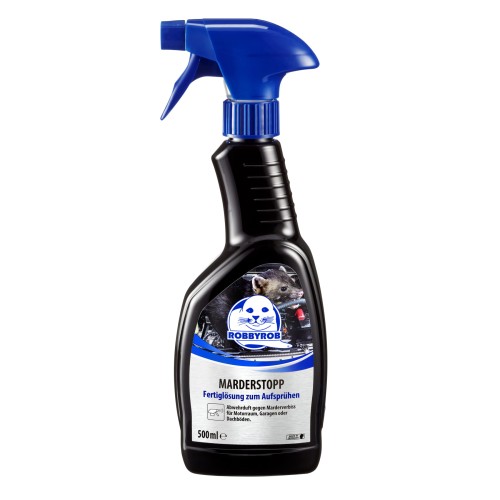 Środek SPRAY Preparat Odstraszający KUNY Marder Stop 500ml ROBBYROB
