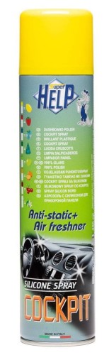 Silikonowy Spray Pianka do kokpitu 400ml SuperHELP