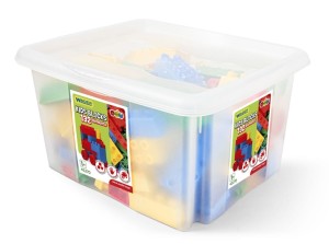 Kids Blocks klocki w pojemniku 132 el. Wader