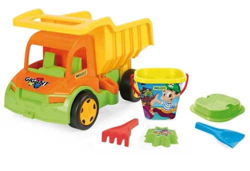 Gigant Wywrotka z kompletem do piasku Wader