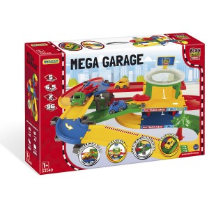 Play Tracks Garage MEGA GARAŻ z trasą Wader