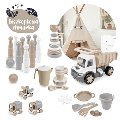 Biszkoptowa Chmurka Premium Room 49 el. Zestaw Wader