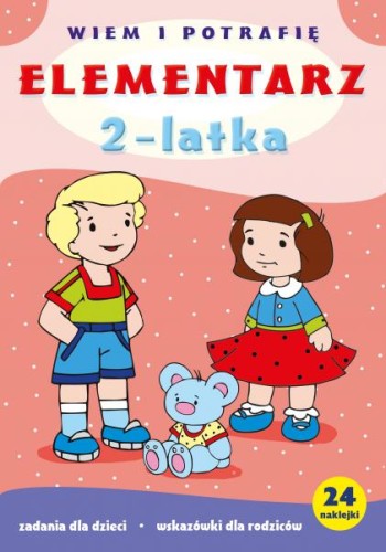Elementarz 2-latka z naklejkami Sabina Grabias