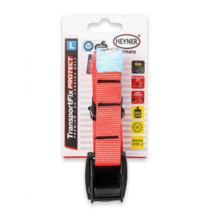 Pasek napinający Premium HEYNER 6,0m TransportFix Protect