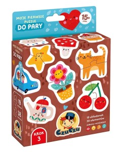CzuCzu Moje pierwsze puzzle Do pary 15 m+