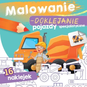 Malowanie doklejanie. Pojazdy specjalistyczne z naklejkami