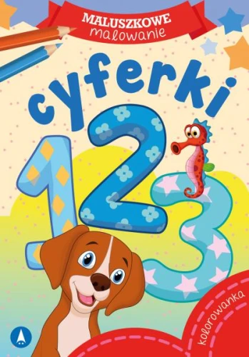 Maluszkowe malowanie. Poznaję Cyferki