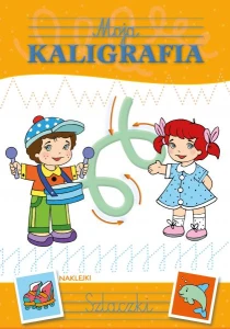 Moja kaligrafia. Szlaczki z naklejkami