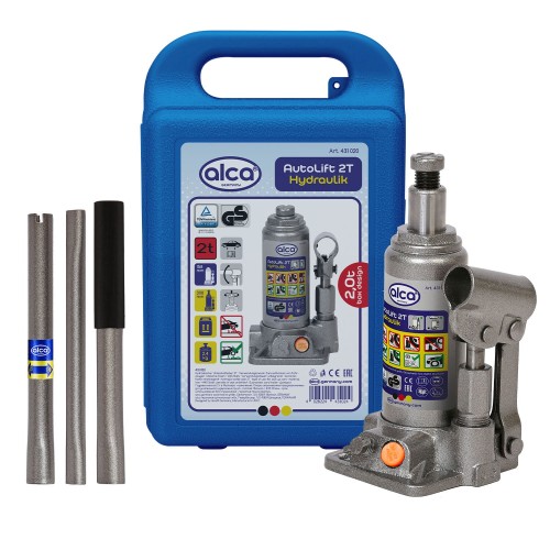 Podnośnik hydrauliczny słupkowy 2T w walizce Alca