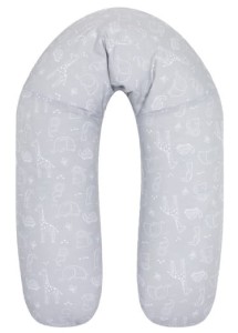 Poduszka do Karmienia Spania Ciążowa Luxe 190cm Grey FilliKid