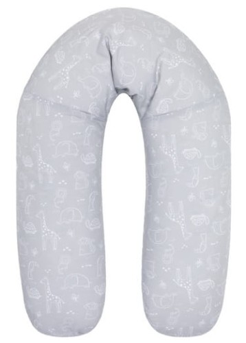 Poduszka do Karmienia Spania Ciążowa Luxe 190cm Grey FilliKid