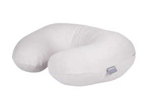 Poduszka do karmienia jersey z wkładem wododopornym szara PIAPIMO