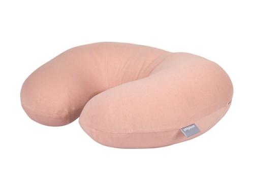 Poduszka do karmienia jersey z wkładem wododopornym różowa PIAPIMO