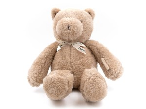 Miś przytulanka z pozytywką Popielaty 40cm 0m+ BAMBOOM