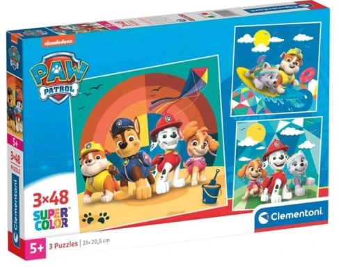 Puzzle Clementoni 144 el. PSI PATROL 3x48 el.