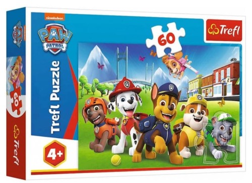 Puzzle 60el. Psi Patrol na Polanie TREFL