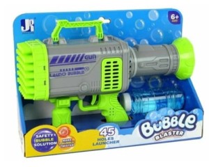 PISTOLET Zielony do Robienia Baniek Mydlanych BAŃKI