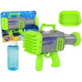 PISTOLET Zielony do Robienia Baniek Mydlanych BAŃKI
