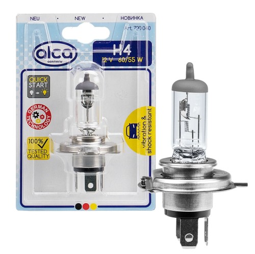 Żarówka Halogen H4 12V 60/55W ALCA