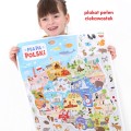 CzuCzu MAPA POLSKI puzzle obserwacyjne PLAKAT 5+