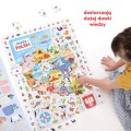 CzuCzu MAPA POLSKI puzzle obserwacyjne PLAKAT 5+