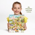 CzuCzu Dzikie puzzle Parki narodowe PLAKAT 6+