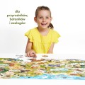 CzuCzu Dzikie puzzle Parki narodowe PLAKAT 6+